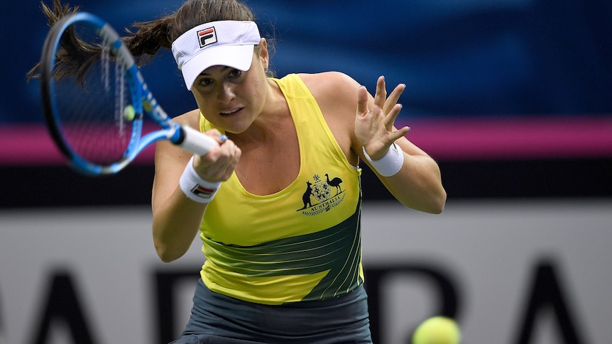Aussie Birrell saves match point, advances to US Open second round