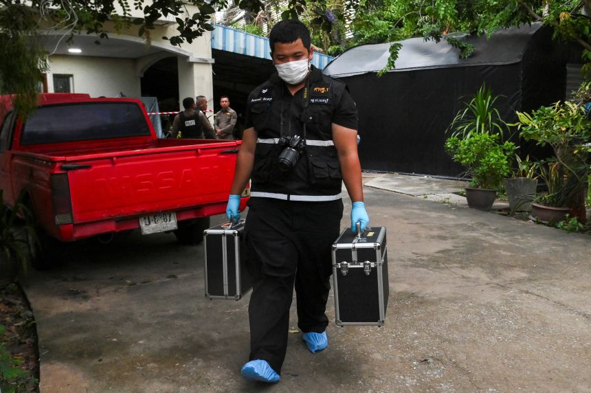 Accused Thai school shooter had watched violent content online, police say