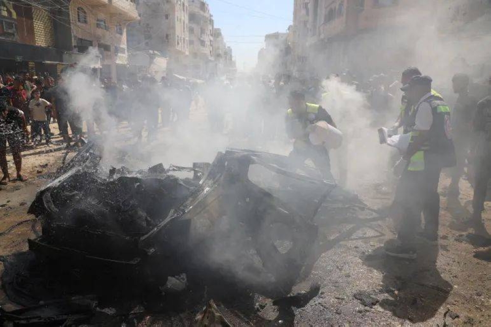 At least five Palestinians killed in Israeli attacks across Gaza City