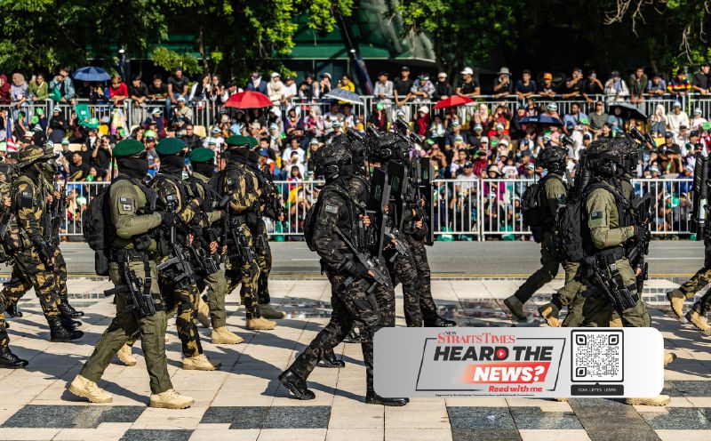 Johor Military Force makes National Day parade debut