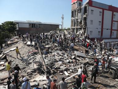 Powerful earthquake shakes Colombia and Ecuador prompting people to evacuate