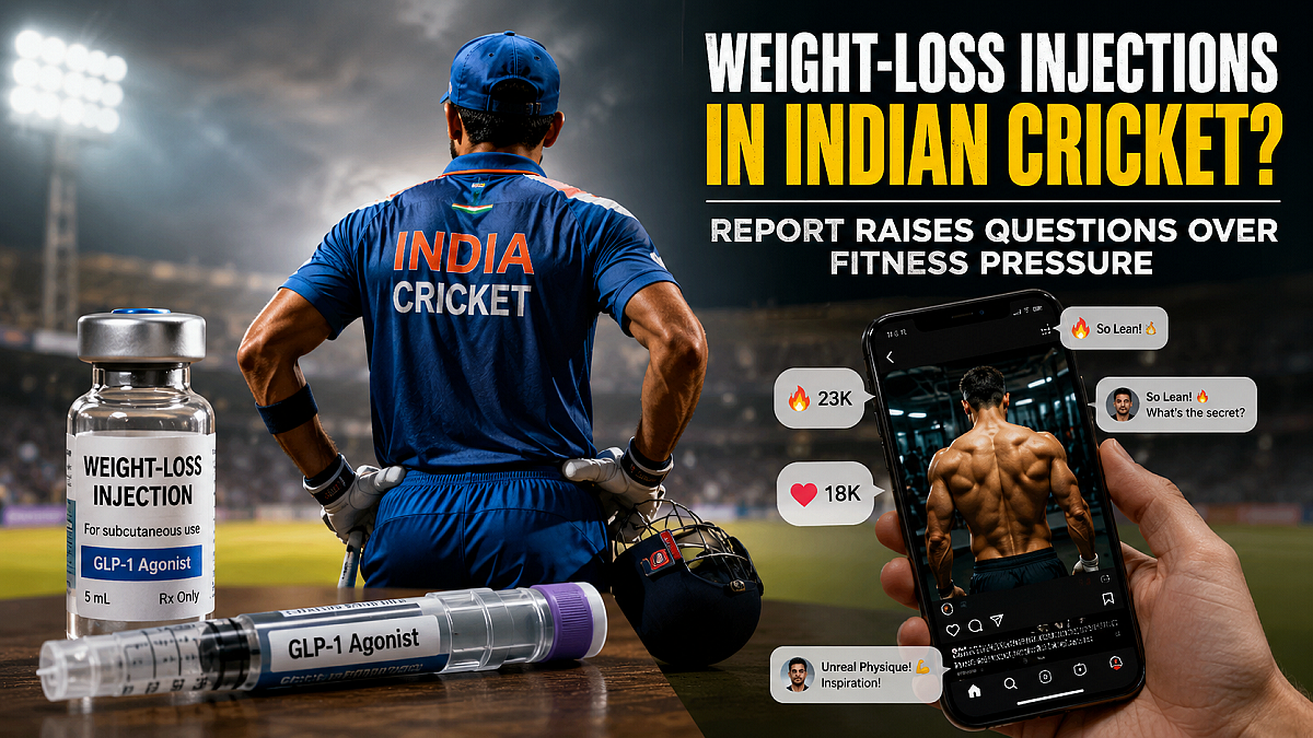 Indian Cricketers Turning To Weight-Loss Injections To Look Leaner Online? Report Raises Questions Over Fitness Pressure