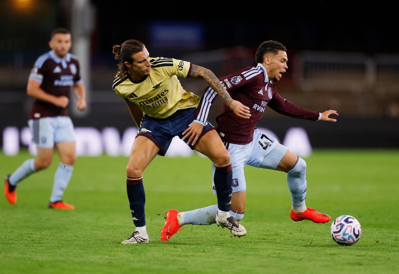 How Riccardo Calafiori provided Arsenal’s spark in statement win at Aston Villa