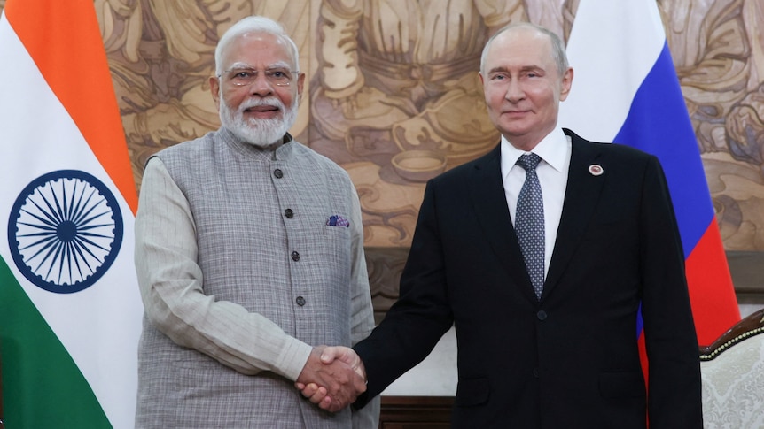 India's PM Modi calls on Putin to end war in Ukraine