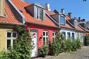 Møllestien in Aarhus, Denmark