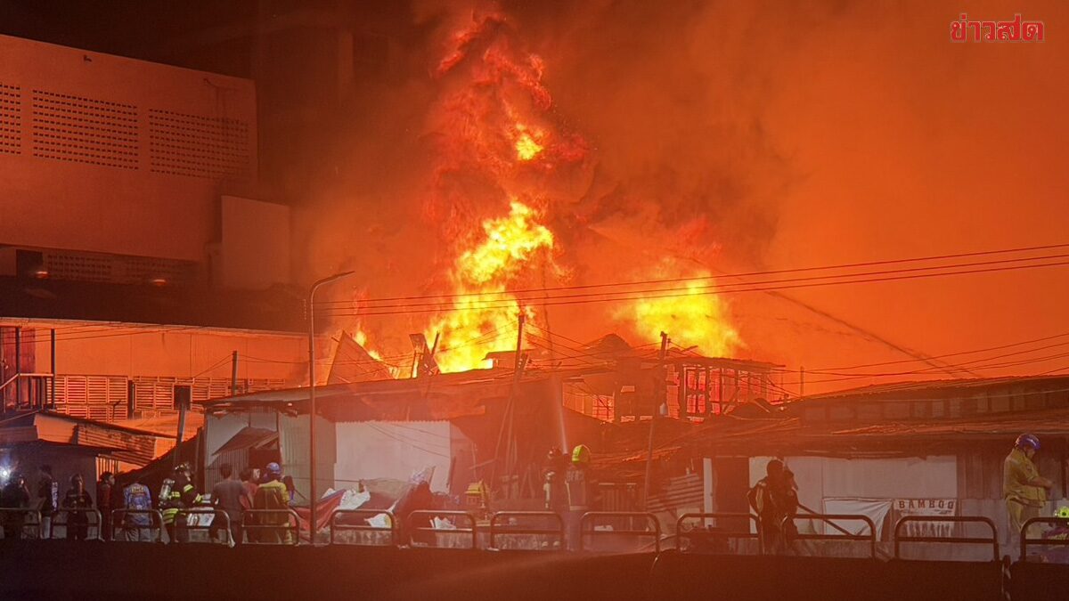 Makkasan community fire destroys 15 homes; one person found dead