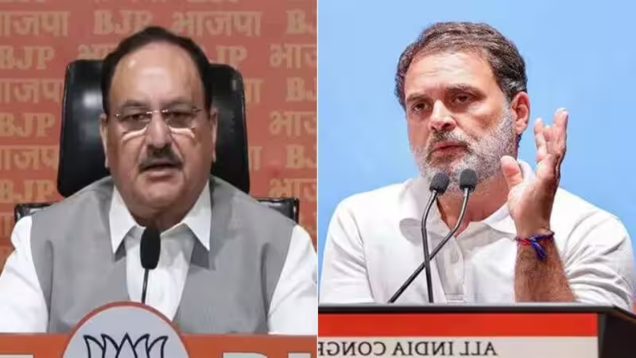 'Will get fitting reply': Nadda dares Rahul to come for discussion in Parliament