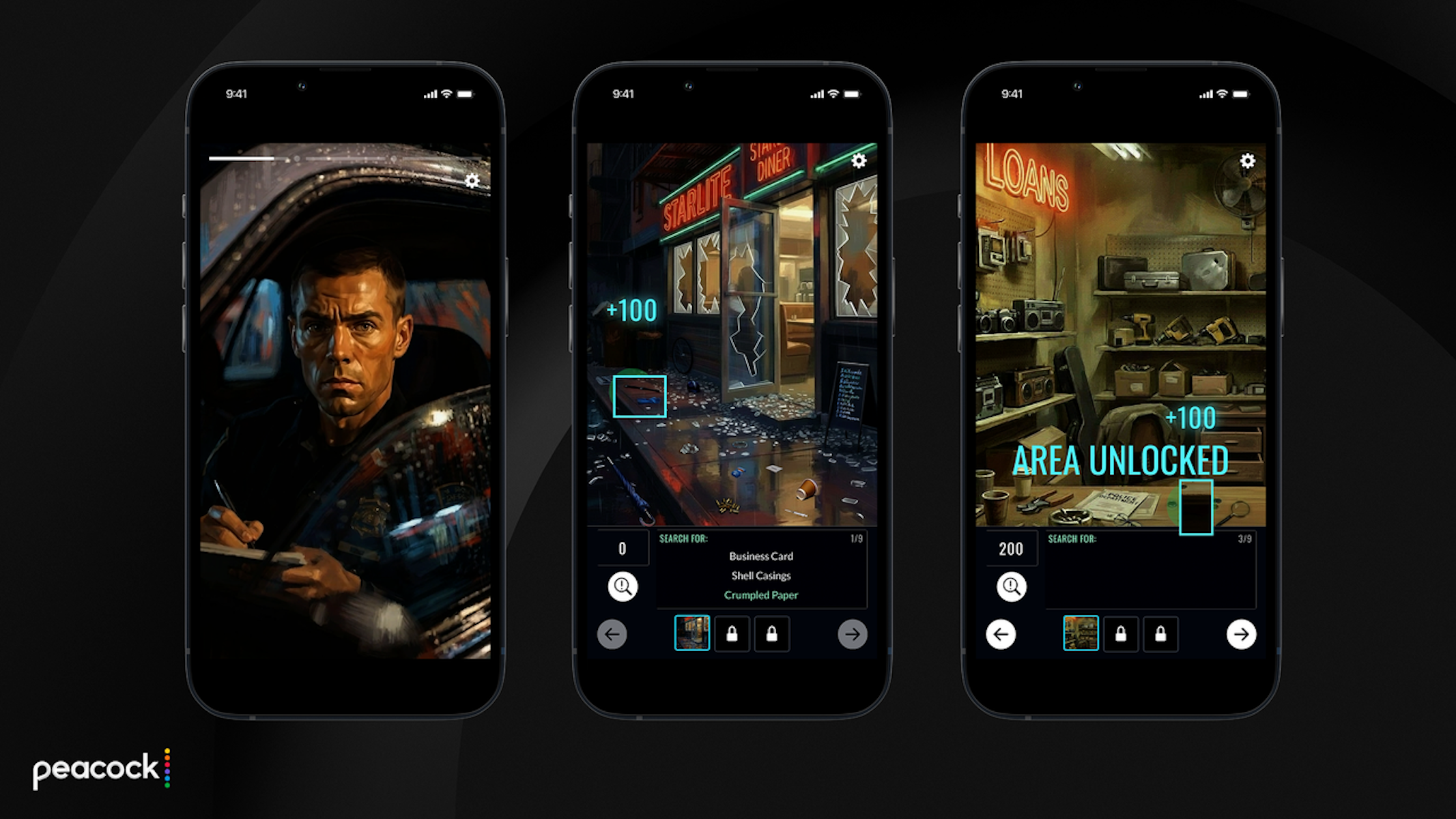 Peacock Launches AI-Generated ‘Public Eye’ Mobile Detective Game From Wolf Games