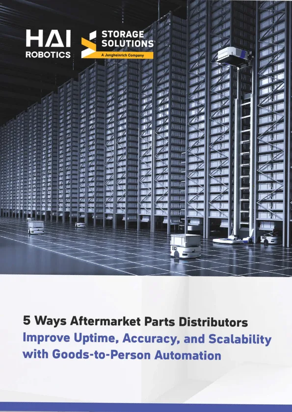 5 Ways Aftermarket Parts Distributors Improve Uptime, Accuracy, and Scalability with Goods-to-Person Automation