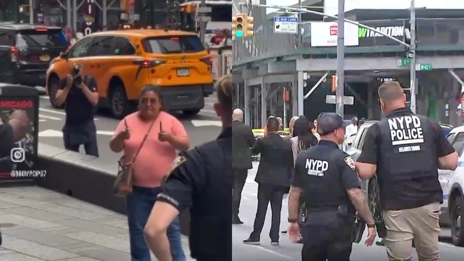 Terrifying moments in New York’s Times Square: Knife-wielding woman kills 1 before fatal shooting