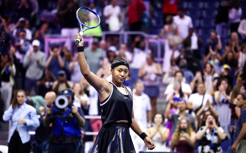 Osaka channels NBA icon Iverson to reach US Open second round
