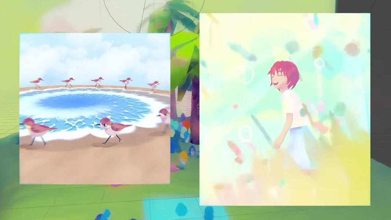 See how this 3D artist uses Blender to make scenes that look hand painted