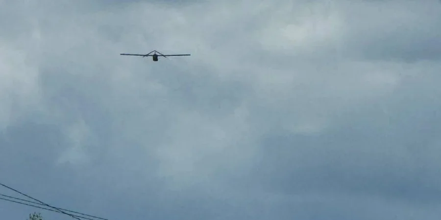 Drone attack sparks fire across Ust-Luga port zone in Leningrad Oblast - video