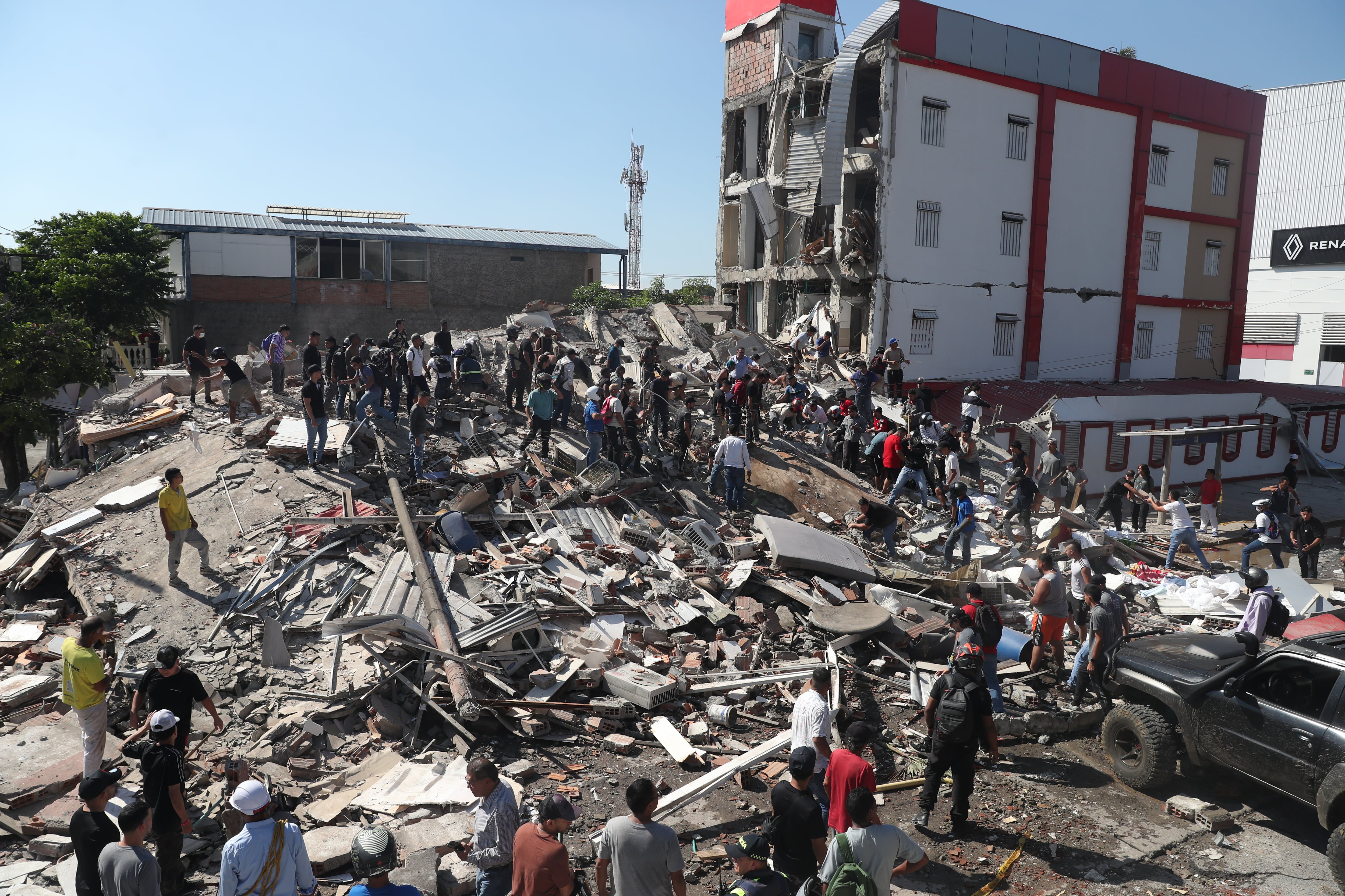 At least 25 people dead as magnitude 7.4 earthquake hits Colombia