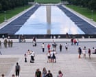 Trump admits reflecting pool makeover was rushed but renews vandalism claim