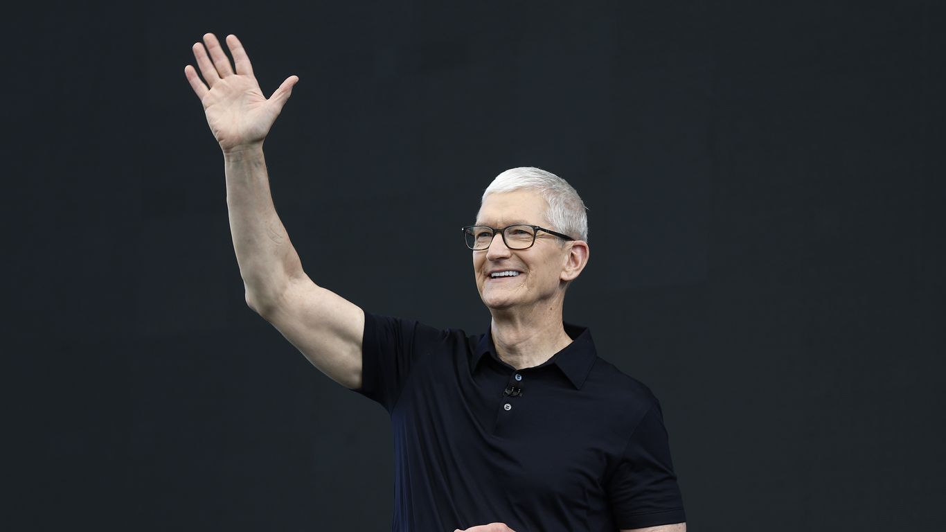 Tim Cook's legacy hinges on Apple's AI bet