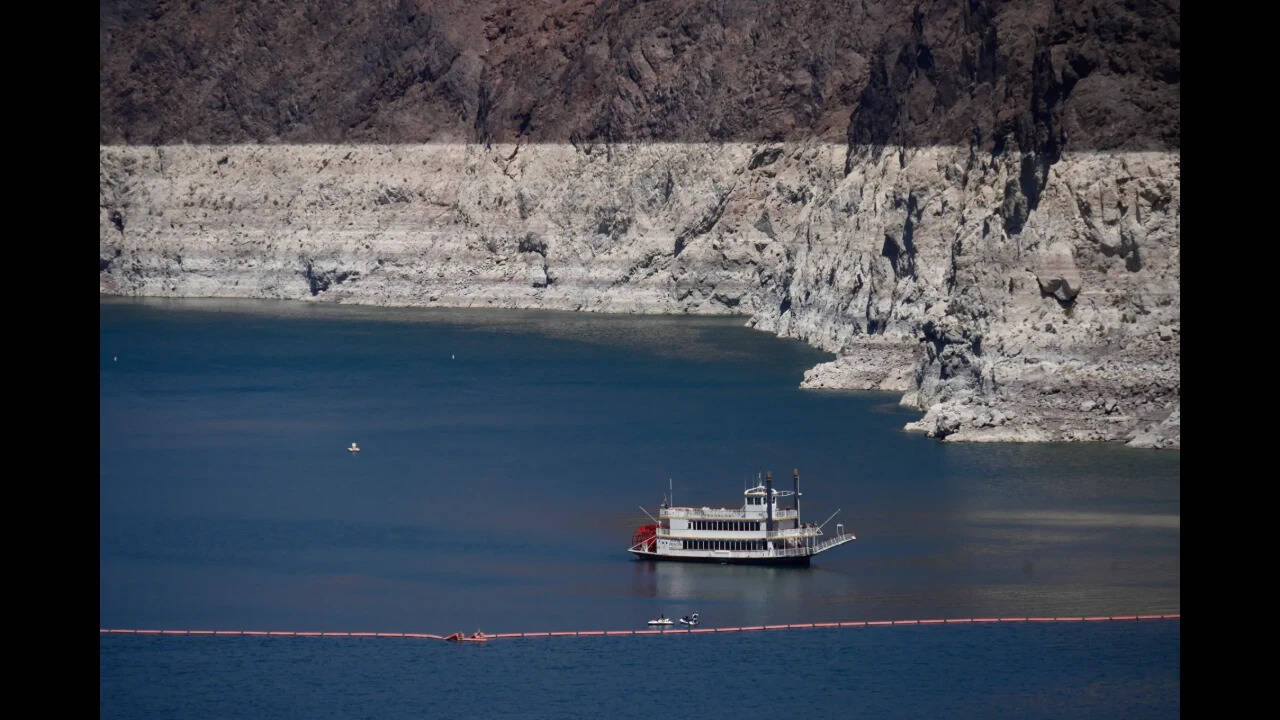 Lake Mead falls to 1,040.4 feet as Colorado River crisis deepens