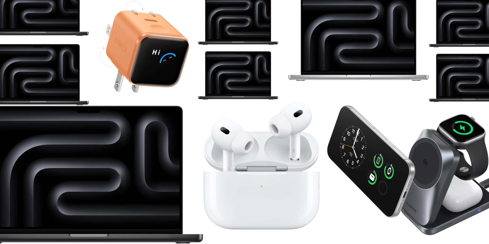 Deals: M5 MacBook Pro $300 off, AirPods Pro 3, Apple Sport Bands, Anker 3-in-1 Qi2 25W MagSafe charger, more