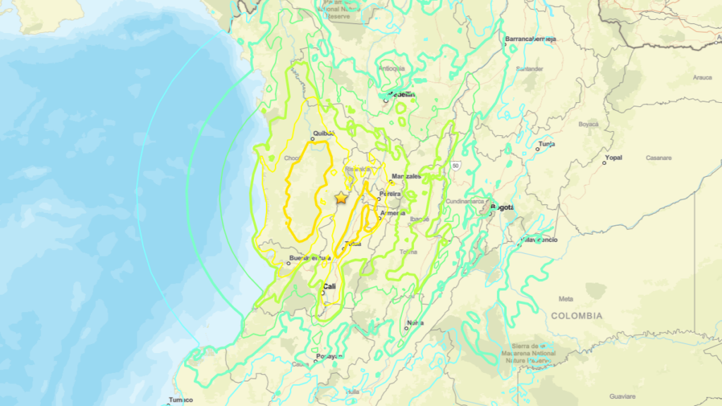 Magnitude 7.4 Earthquake Hits Colombia, Latest on the Ring of Fire