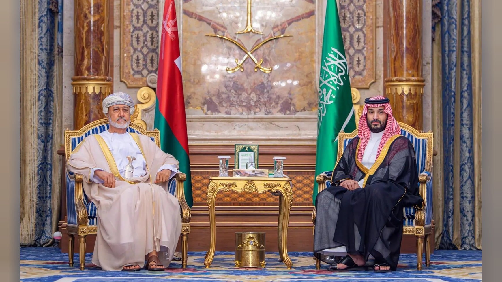 Saudi crown prince meets Oman’s sultan to discuss regional developments, bilateral ties
