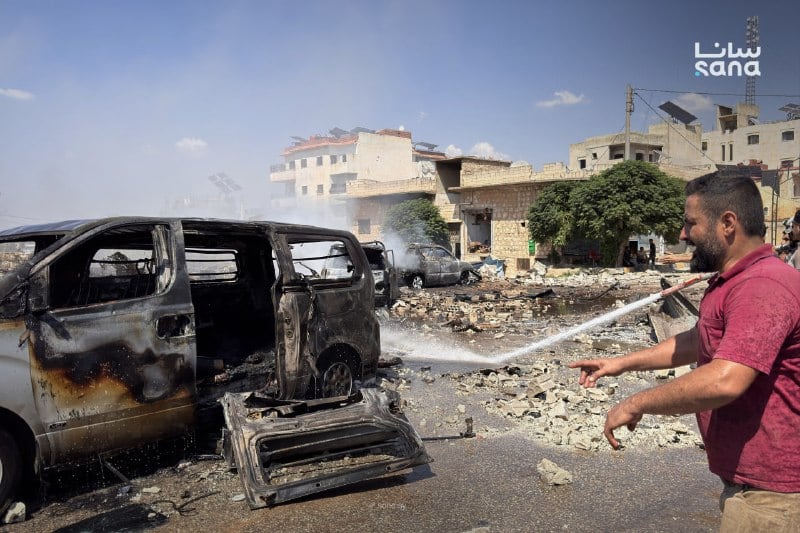 Explosion in north-western Syria kills at least five