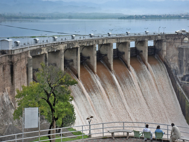 Rawal Dam spillways opened as heavy rain pushes water level to 1,751 feet