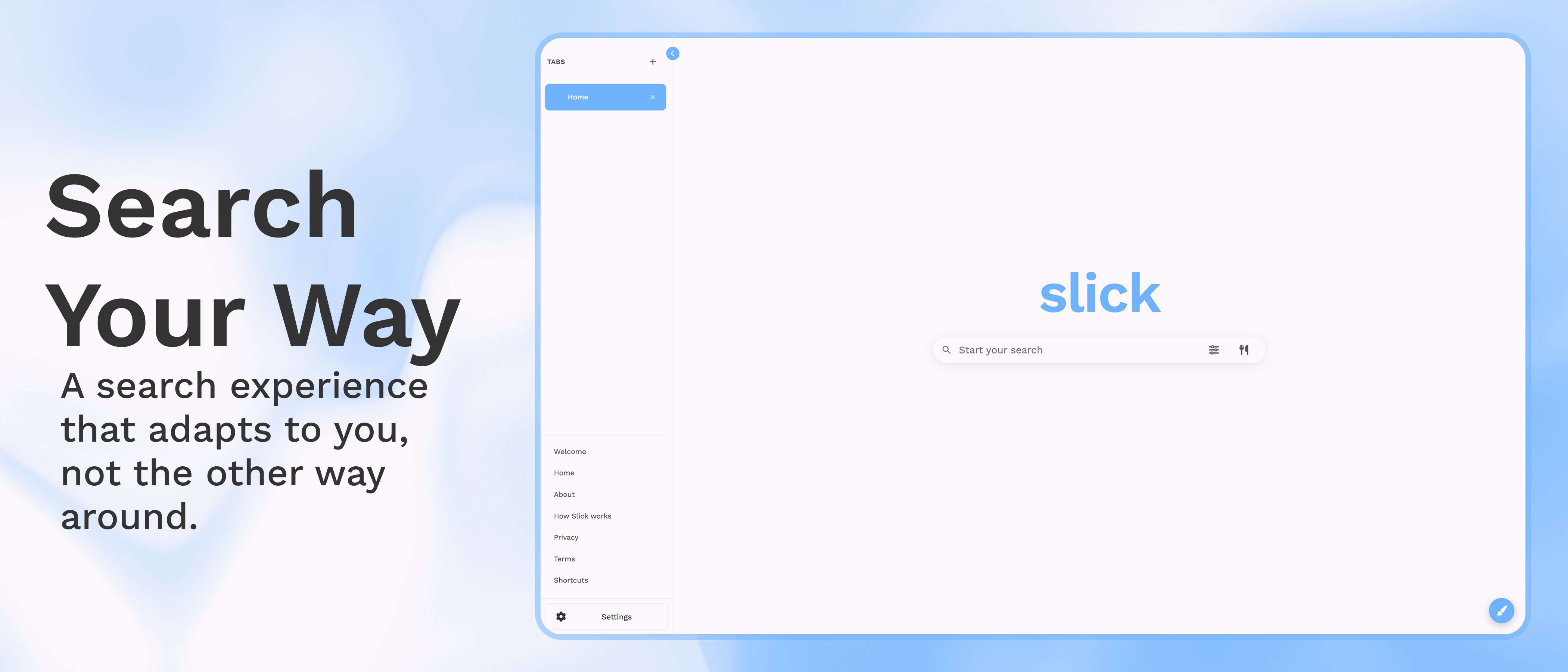 Slick Search Earns an 81 Proof of Usefulness Score by Giving Users Control Over Search Rankings