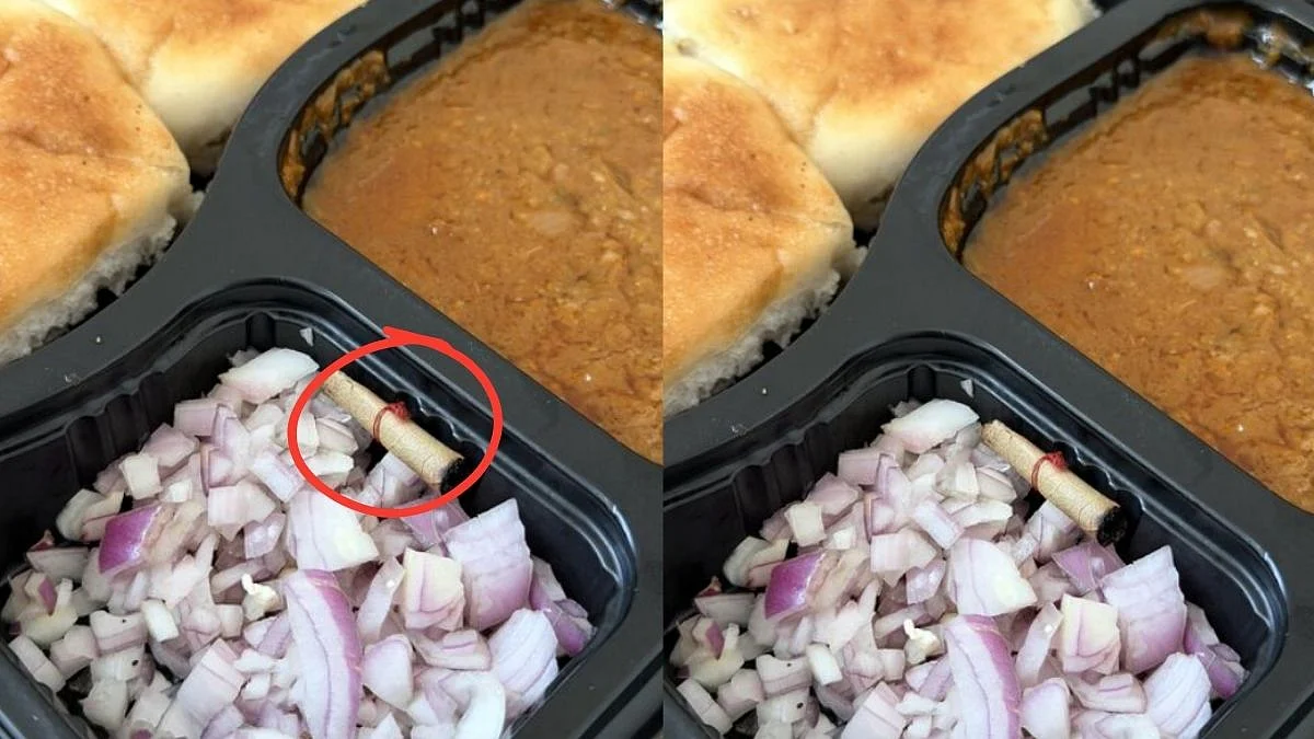 Bengaluru Man Finds 'Smoked Beedi' In Pav Bhaji Ordered On Zomato; Internet Reacts