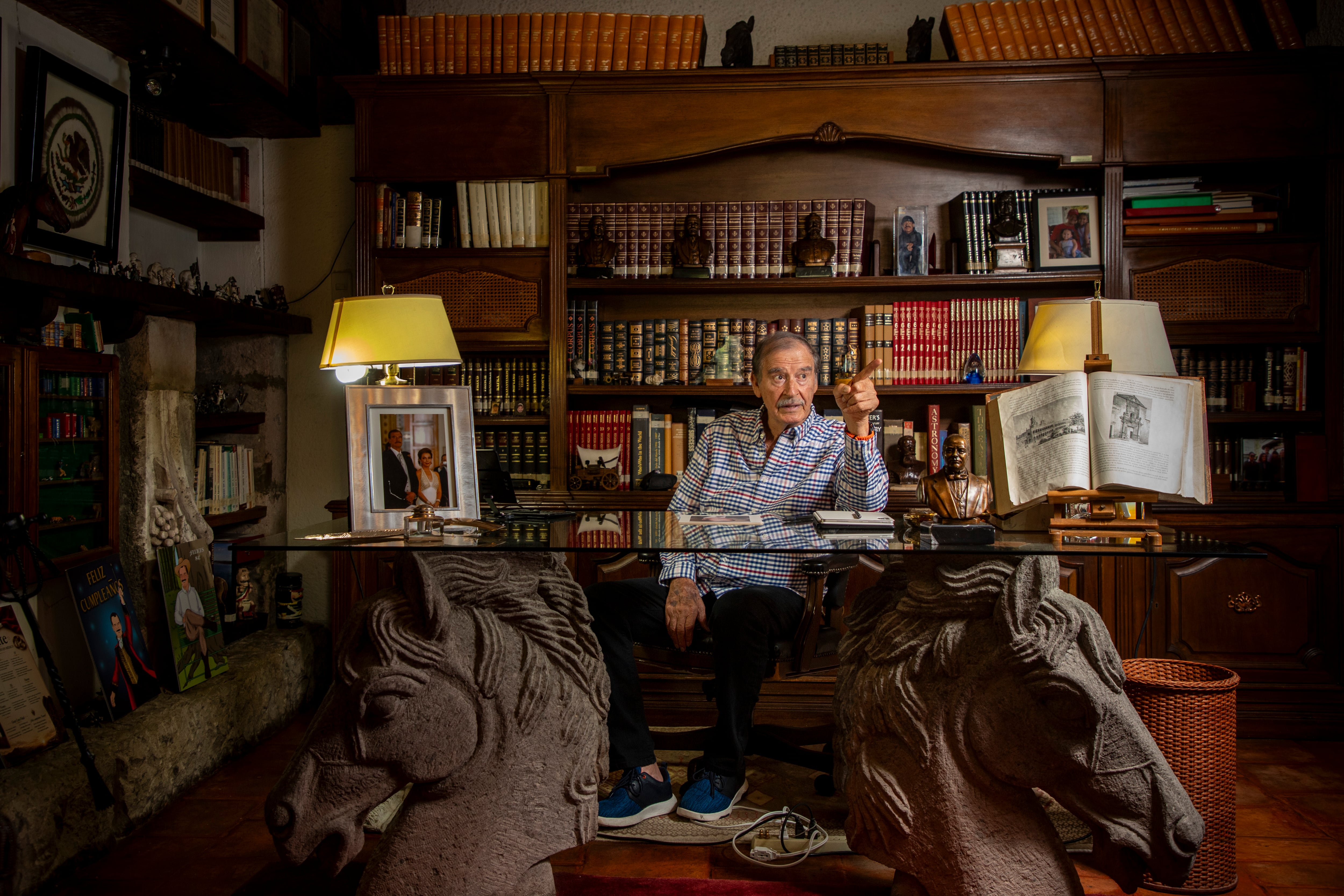 Vicente Fox: ‘People need to be given training, not money so they can just lie around’