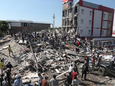Colombia earthquake: Dozens dead, people trapped in collapsed buildings