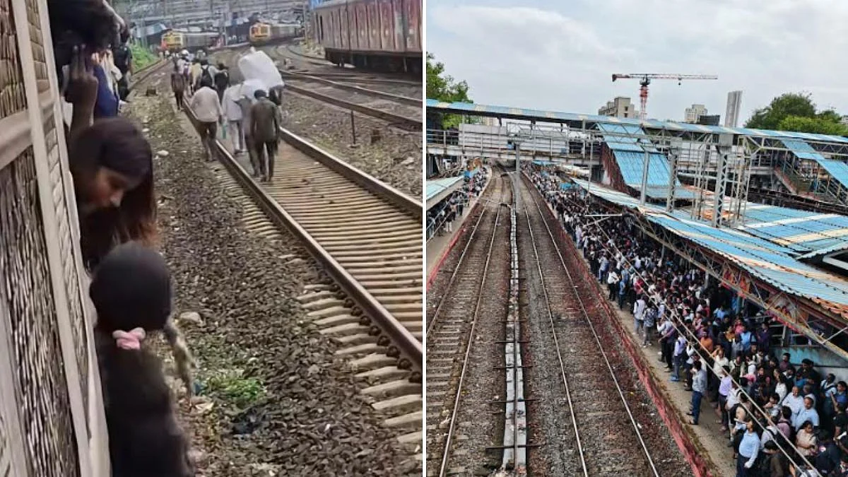 Mumbai Local Train Services Hit By Multiple Disruptions As WR Faces Point Failures, CR OHE Incident