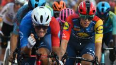 Tronchon edges thrilling sprint to win Vuelta stage 10