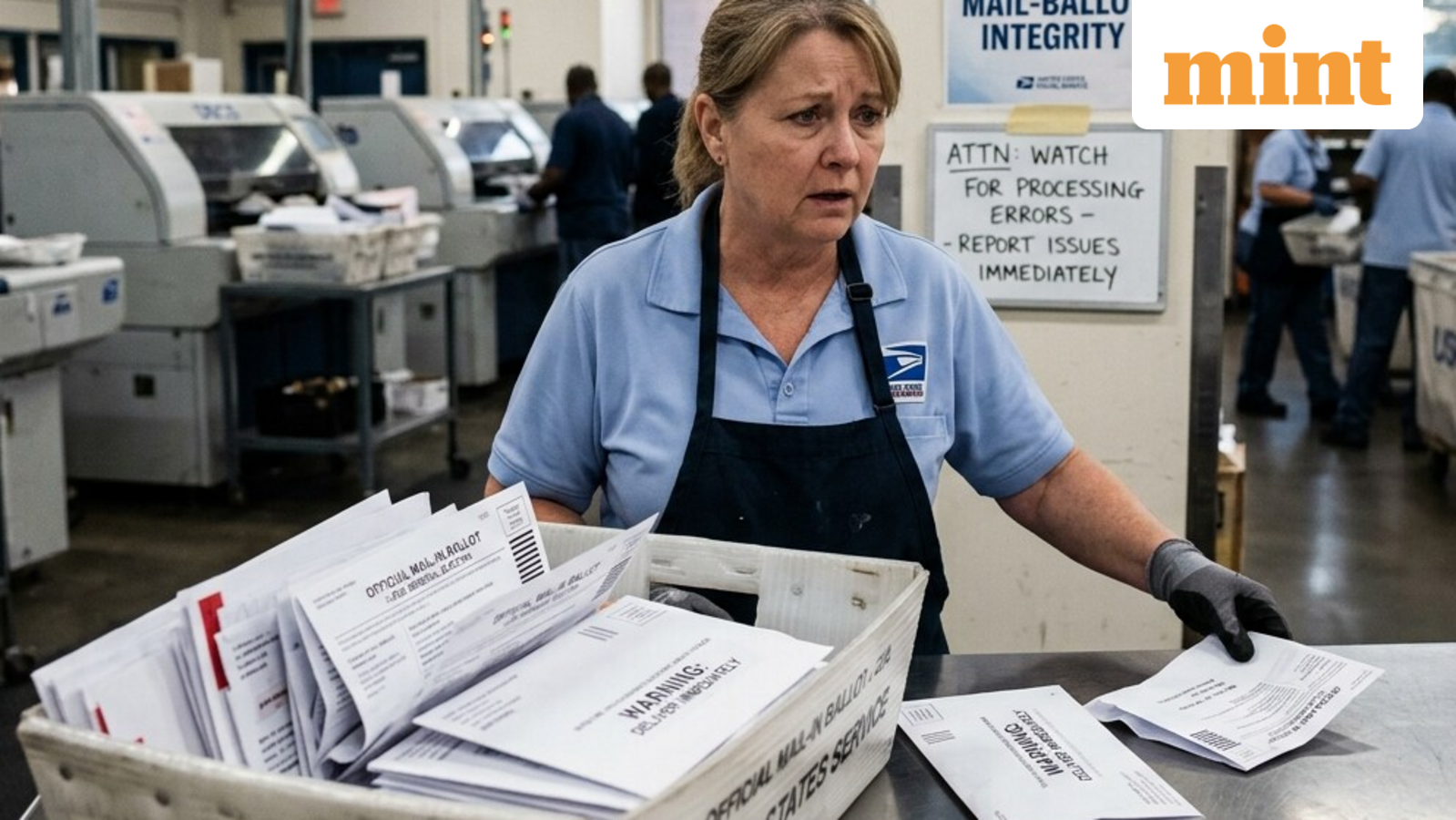 Trump's USPS mail-ballot system: Whistleblower warns of errors ahead of 2026 midterms