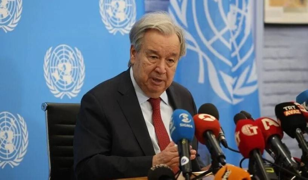 UN chief urges end to Israeli strikes in Gaza