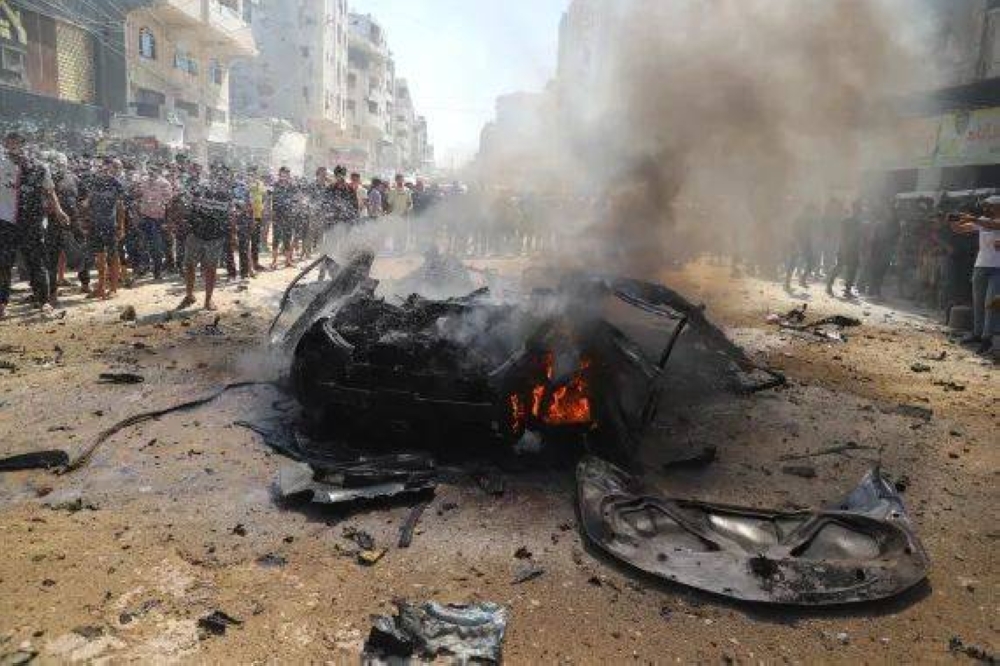 Israeli strikes on Gaza kill at least five