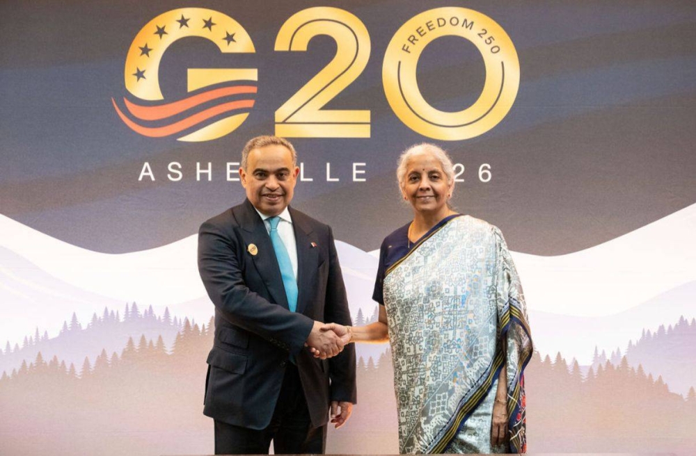 Minister of Finance meets with Minister of Finance of India