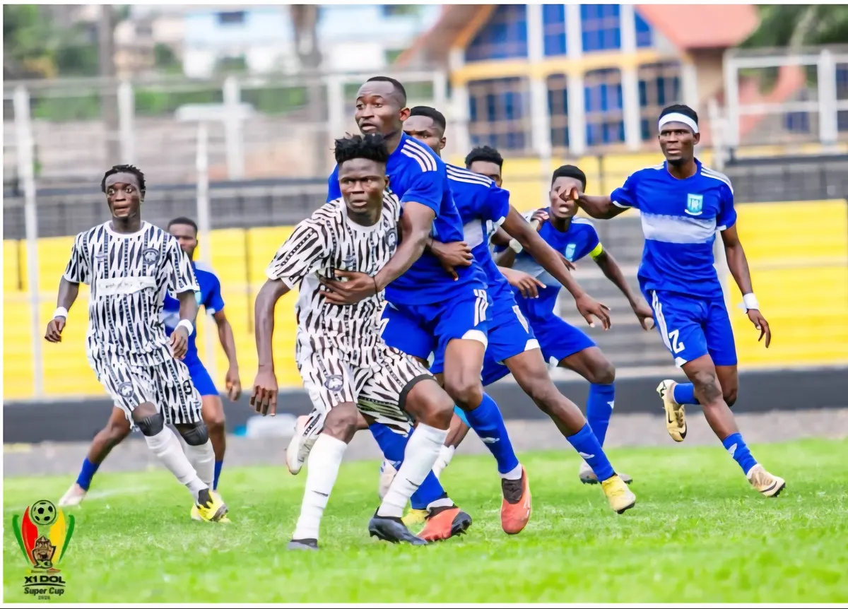 X1 Division One League Super Cup: Ebusua Dwarfs thrash Real Tamale United to lead Group A