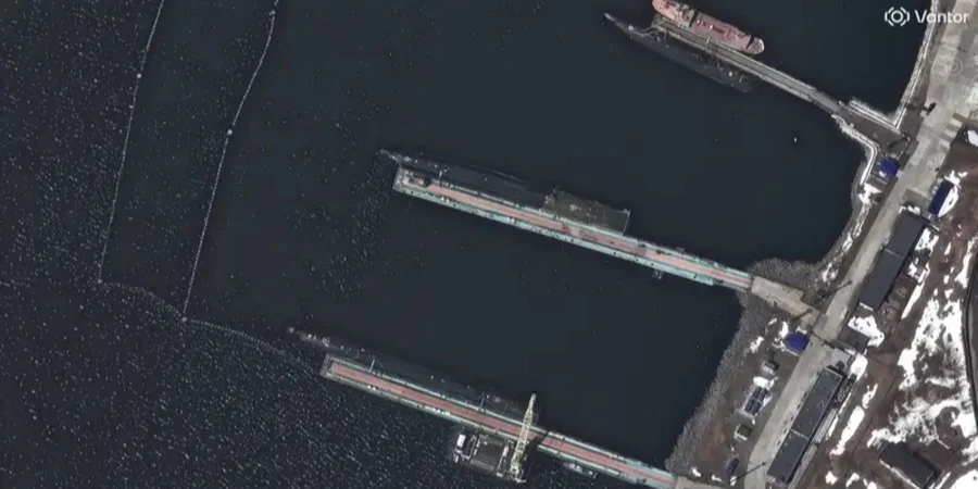 Russia covers Kamchatka subs with anti-drone nets, satellite photos show
