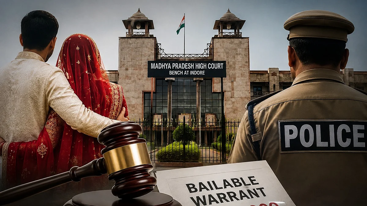 MP High Court Warns Rajasthan Cop Of ₹25,000 Warrant Over ‘Missing’ Newlyweds