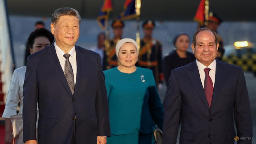 China's Xi to hold talks with Egypt's Sisi in rare visit to country