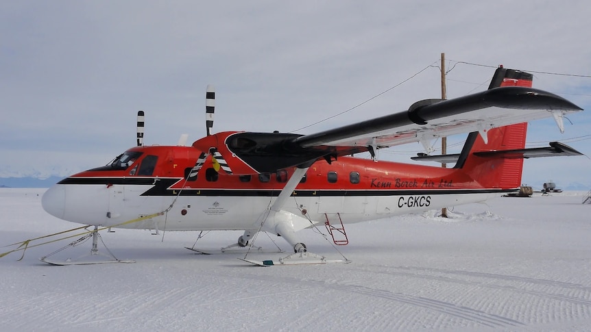 'Ah, sorry guys': Pilot's reaction after Antarctic mishap damages plane
