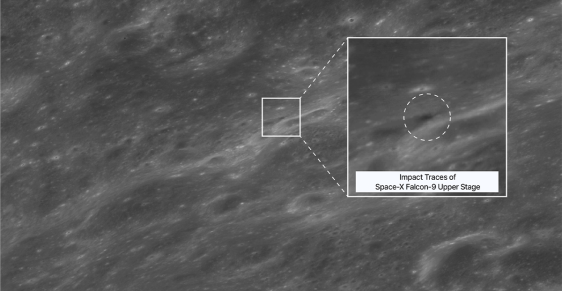 Here’s the Crater SpaceX’s Rocket Left on the Moon