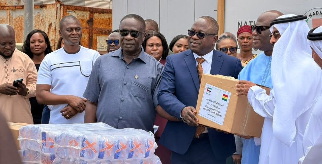 UAE presents relief items worth US$1m to support Ghana's flood relief efforts