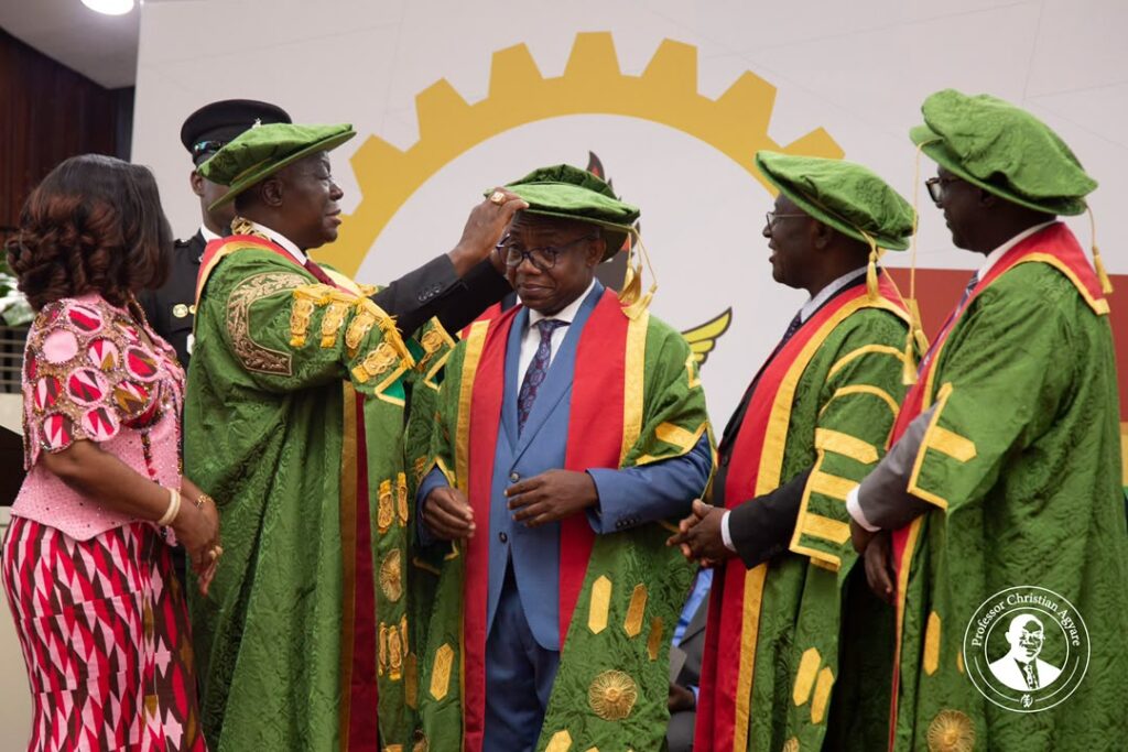 Prof. Christian Agyare officially assumes office as KNUST’s 13th Vice-Chancellor