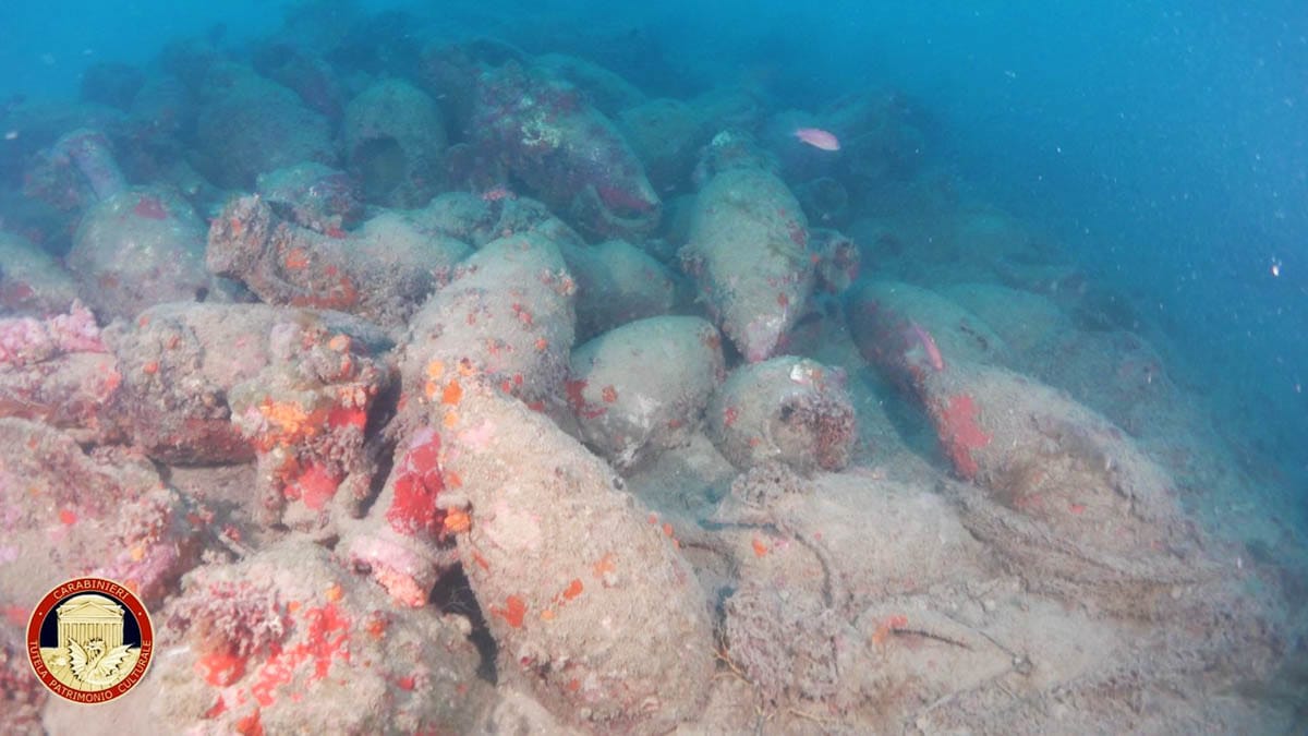 Divers Stumble Upon 2,000-Year-Old Roman Shipwreck in Italy
