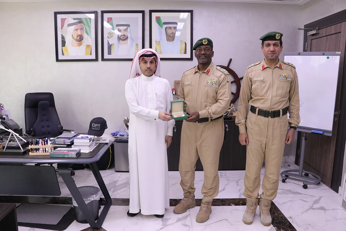 Dubai Police honours Saudi man for saving drowning victim