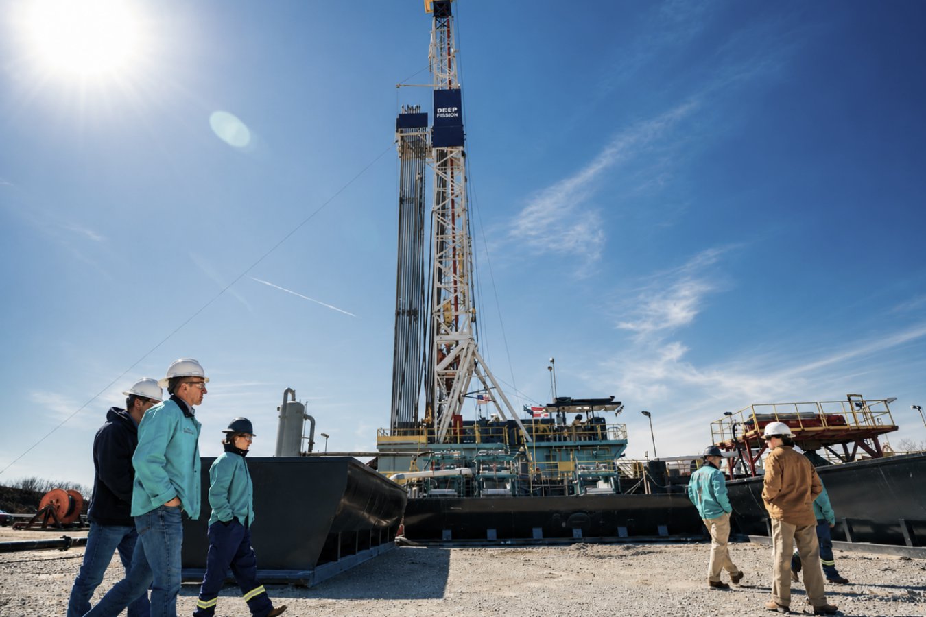 A nuclear reactor is being installed a mile underground in Kansas