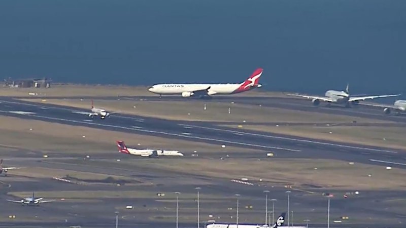 High winds cause flight cancellations, delays at Sydney Airport