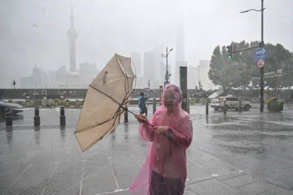 Tropical storm shuts underground lines, disrupts flights in Shanghai