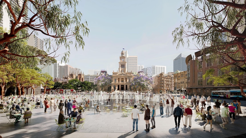 First look at designs for new Town Hall Square 'in the heart' of Sydney